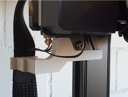 ender 3 s1 flexible flat cable holder alei100 3d print model - Mito3D