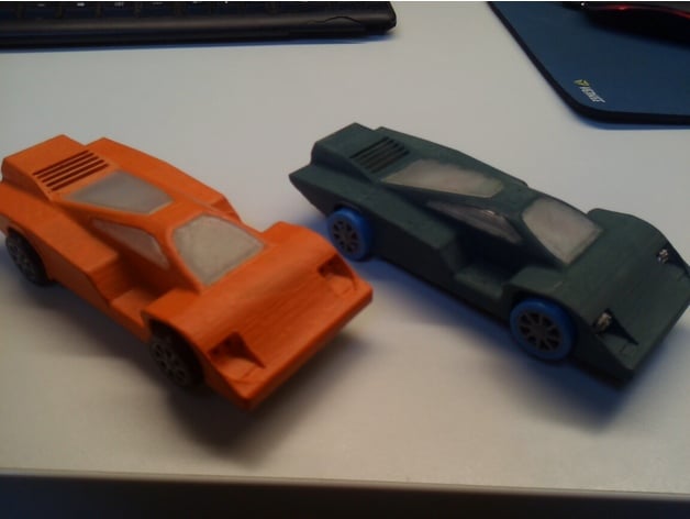 carrera auto 1 32 analogico chiodo 3D print model - Mito3D