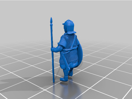 roman soldiers early 3d century ad exercens 3d print model - Mito3D