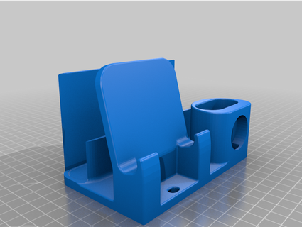 charging dock ipad support bitesizedcookie 3d print model - Mito3D