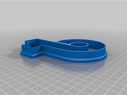tiktok cookie cutter mod ritterweb 3d print model - Mito3D