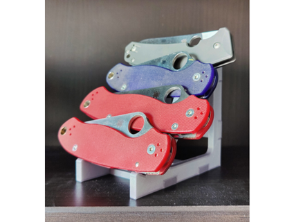 knife display stand folded tomfrajman 3d print model - Mito3D