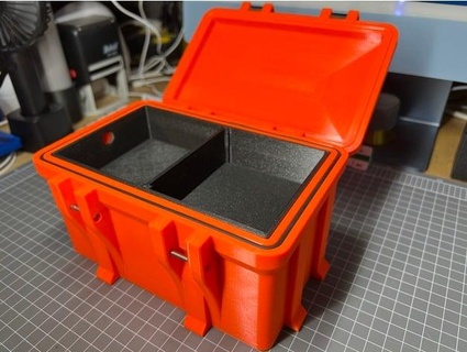 agua resistente polvo prueba utilidad caja accesorios fangoso 3d print model - Mito3D