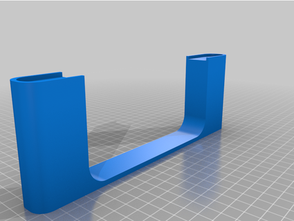 universal tv pedestal tubo subida estante soporte veno0msho 3d print model - Mito3D