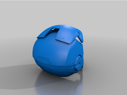 iron man helmet caido1 3d print model - Mito3D