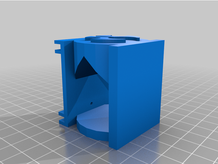 axial scx24 ficar pé remixar fácil montagem stripperpoll 3d print model - Mito3D
