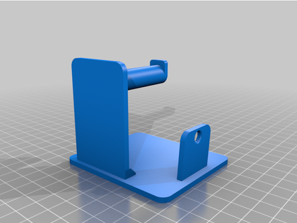 solder roll spool holder solve electronics 3d print model - Mito3D