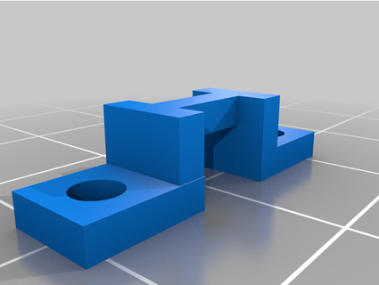 micro push button - holder sandubogdan0 3d print model - Mito3D