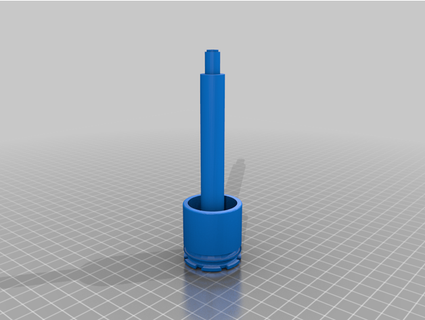 double o-ring springthunder plunger head fatsix98 3d print model - Mito3D