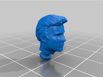 captain kirk tos 1 18 scale star trek action figure therealdodger 3d print model - Mito3D