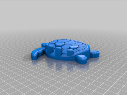 turtle soap dish abemckay 3d print model - Mito3D