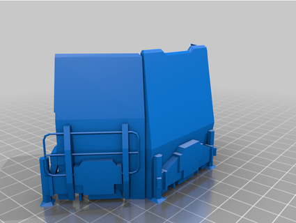 post apoc defense barrier - terrain jimjimjimmyjim 3d print model - Mito3D