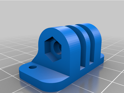 gopro dji azione 2 montare shendrone schizzare ruddenas 3d print model - Mito3D