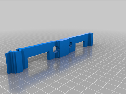 basic phantom 4 mount 1 slider01 3d print model - Mito3D