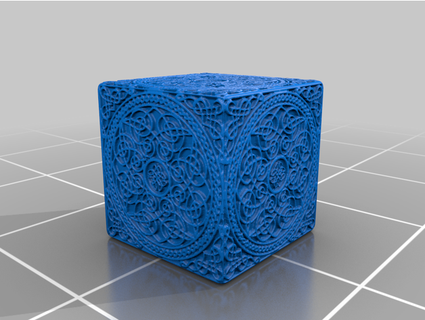 celtic pattern box ejtomkinson 3d print model - Mito3D