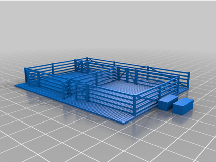 gwr style cattle dock zwilniksf 3d print model - Mito3D