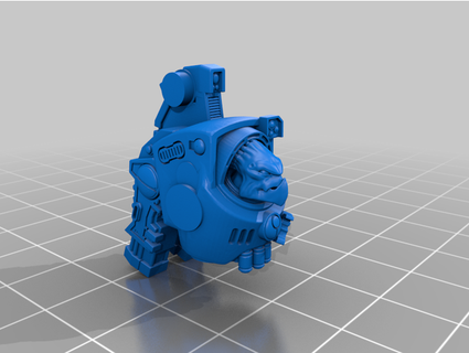 Tauminator Alternative Torsos Hecken 3d print model - Mito3D
