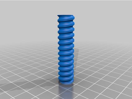 ball screw 1204 tool section wla 3d print model - Mito3D