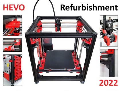 hypercube evolution refurbishment 2022 boothyboothy 3d print model - Mito3D