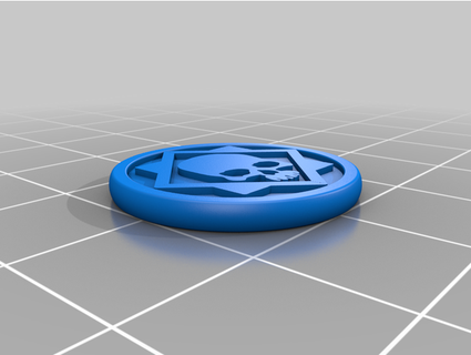 Arkham Grusel lcg Chaos Token asierrb 3d print model - Mito3D