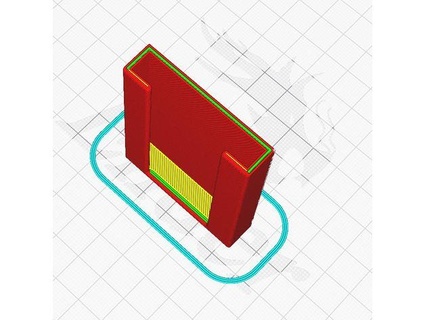 sencillo remoto controlar soporte rickdrew 3d print model - Mito3D