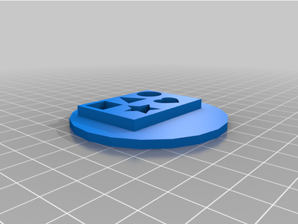 Additionnel tactile symbole vocabulaire accèsactifdu 3d print model - Mito3D
