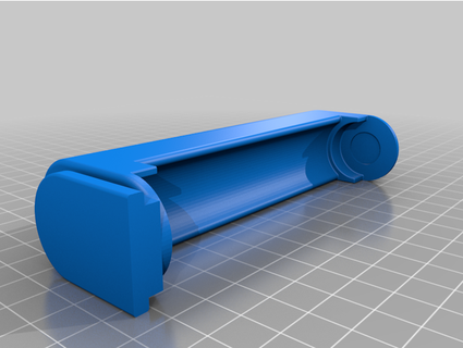 filler filament holder solid lukfloss  3d print model - Mito3D