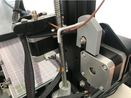 Extruder Filament leiten Ender 3 Furcht 3d print model - Mito3D