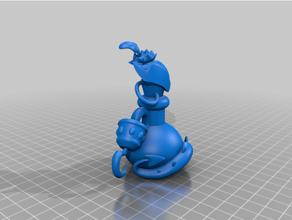 draik morphing potion usbfig 3d print model - Mito3D