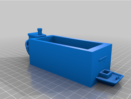 freight benchy rollercart 3d print model - Mito3D