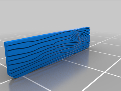 klein hölzern Planke orbnotacus 3d print model - Mito3D