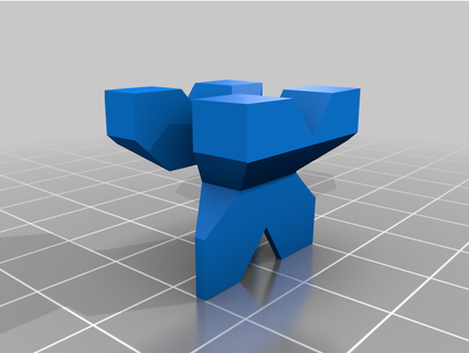 minimaliste xyz cube devine Sudriens 3d print model - Mito3D