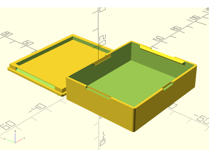 personalizable snap fit electrónica proyecto caja recinto suave silicio 3d print model - Mito3D