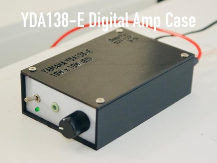 yamaha yda138-e digital audio amplifier case aragi 3d print model - Mito3D