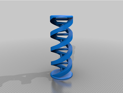 ADN modèle éthanation 3d print model - Mito3D