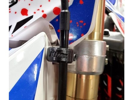 2015 crf 450r ön fren kablo kılavuz hacker411 3d print model - Mito3D