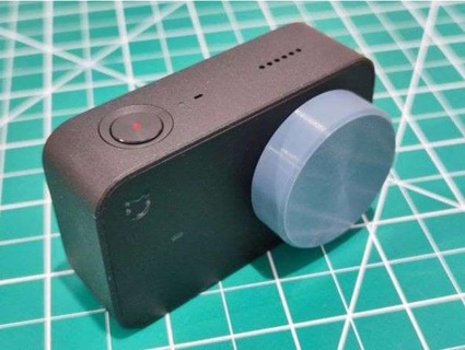 mi 4k aksiyon kamera lens şapka antman888 3d print model - Mito3D