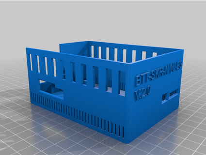 minimalistic btt skr mini e3 v20 enclosure hjellvik 3d print model - Mito3D