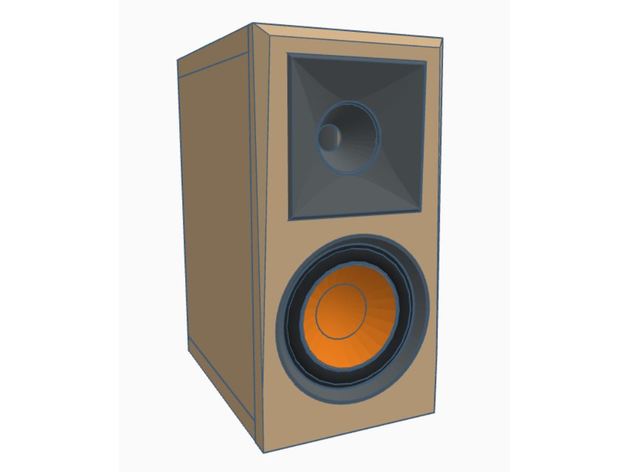 klipsch rp-600m inspired speaker parts eldarhan 3D print model - Mito3D