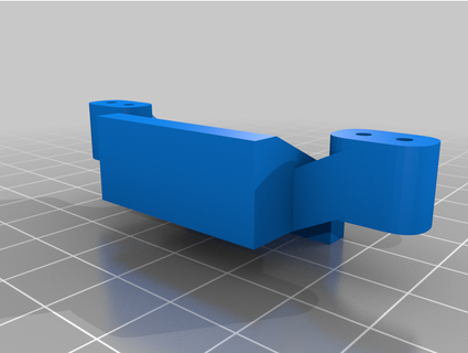 ansmann louco rato superior braço suporte rcsrbija 3d print model - Mito3D