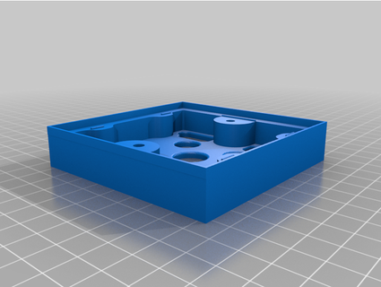 homematic ip parede monte adaptador serra 3d print model - Mito3D