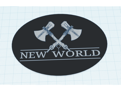 Neu Welt Logo Sturm Unterbrecher matthias117 3d print model - Mito3D