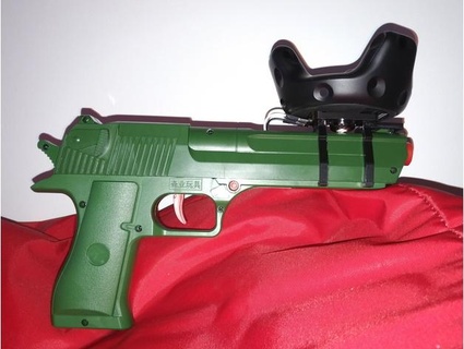 htc traqueur connecteur jouet pistolet épais 3d print model - Mito3D