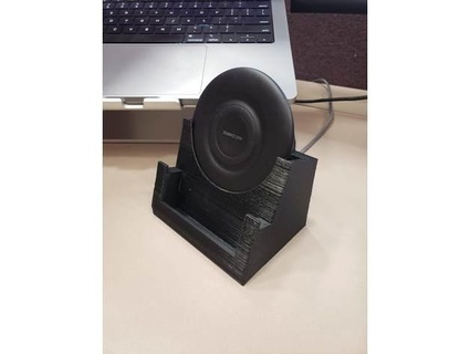 samsung ep-p3100 wireless charger holder whippscut 3d print model - Mito3D