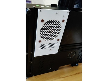 anicubic vyper - mainboard cover 92x14mm noctua fan fredbirne 3d print model - Mito3D