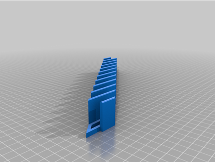 blu raggio interconnesso parete montare jburkhardt0 3d print model - Mito3D