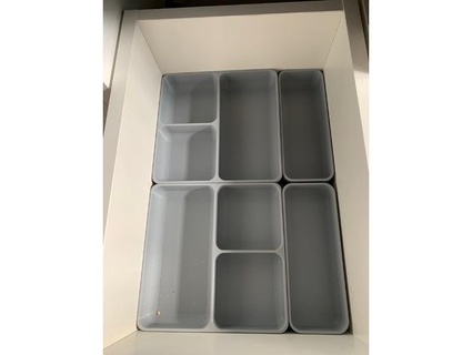 bathroom vanity drawer trays shaps 3d print model - Mito3D