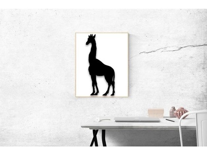 giraffe decor picture animals collection linklink 3d print model - Mito3D