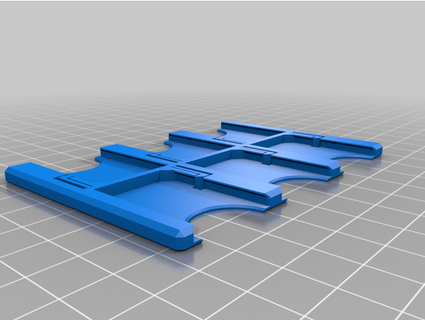 düz sd kart Kulp destek Umman 3d print model - Mito3D