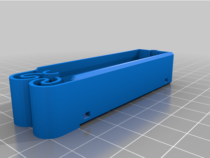 flexing battery holders mister-ed 3d print model - Mito3D